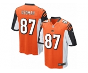 Men's Nike Cincinnati Bengals #87 C.J. Uzomah Game Orange Alternate NFL Jersey