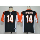 nike nfl jerseys cincinnati bengals #14 dalton black[game]