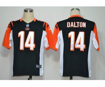 nike nfl jerseys cincinnati bengals #14 dalton black[game]