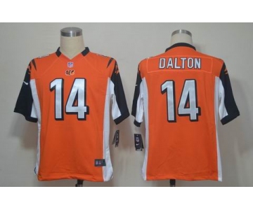 nike nfl jerseys cincinnati bengals #14 dalton orange[game]