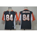 nike nfl jerseys cincinnati bengals #84 gresham black[game]