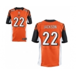 Men's Nike Cincinnati Bengals #22 William Jackson Elite Orange Alternate NFL Jersey