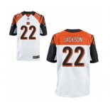 Men's Nike Cincinnati Bengals #22 William Jackson Elite white NFL Jersey