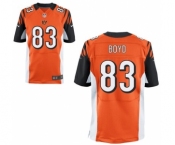 Men's Nike Cincinnati Bengals #83 Tyler Boyd Elite Orange Alternate NFL Jersey