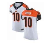 Nike Cincinnati Bengals #10 Kevin Huber White Men Stitched NFL Vapor Untouchable Elite Jersey