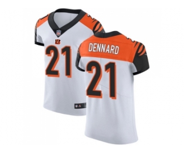 Nike Cincinnati Bengals #21 Darqueze Dennard White Men Stitched NFL Vapor Untouchable Elite Jersey