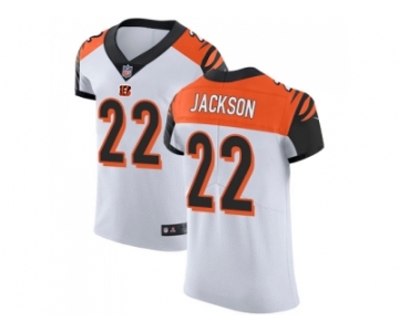 Nike Cincinnati Bengals #22 William Jackson White Men Stitched NFL Vapor Untouchable Elite Jersey