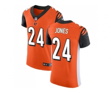 Nike Cincinnati Bengals #24 Adam Jones Orange Alternate Men Stitched NFL Vapor Untouchable Elite Jersey