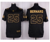 Nike Cincinnati Bengals #25 Giovani Bernard Black Pro Line Gold Collection Jersey[Elite]