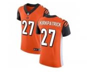 Nike Cincinnati Bengals #27 Dre Kirkpatrick Orange Alternate Men Stitched NFL Vapor Untouchable Elite Jersey