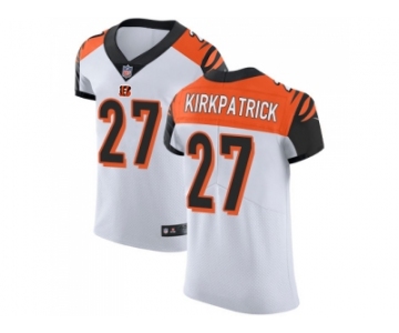 Nike Cincinnati Bengals #27 Dre Kirkpatrick White Men Stitched NFL Vapor Untouchable Elite Jersey