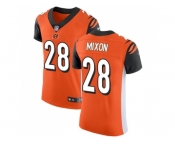 Nike Cincinnati Bengals #28 Joe Mixon Orange Alternate Men Stitched NFL Vapor Untouchable Elite Jersey