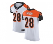 Nike Cincinnati Bengals #28 Joe Mixon White Men Stitched NFL Vapor Untouchable Elite Jersey