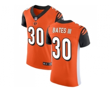 Nike Cincinnati Bengals #30 Jessie Bates III Orange Alternate Men Stitched NFL Vapor Untouchable Elite Jersey