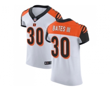 Nike Cincinnati Bengals #30 Jessie Bates III White Men Stitched NFL Vapor Untouchable Elite Jersey