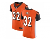 Nike Cincinnati Bengals #32 Jeremy Hill Orange Alternate Men Stitched NFL Vapor Untouchable Elite Jersey