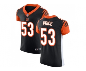 Nike Cincinnati Bengals #53 Billy Price Black Team Color Men Stitched NFL Vapor Untouchable Elite Jersey