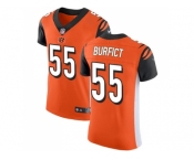 Nike Cincinnati Bengals #55 Vontaze Burfict Orange Alternate Men Stitched NFL Vapor Untouchable Elite Jersey