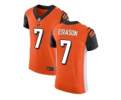 Nike Cincinnati Bengals #7 Boomer Esiason Orange Alternate Men Stitched NFL Vapor Untouchable Elite Jersey