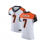 Nike Cincinnati Bengals #7 Boomer Esiason White Men Stitched NFL Vapor Untouchable Elite Jersey