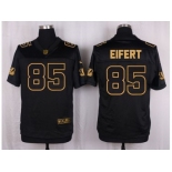 Nike Cincinnati Bengals #85 Tyler Eifert Black Pro Line Gold Collection Jersey[Elite]