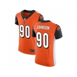 Nike Cincinnati Bengals #90 Michael Johnson Orange Alternate Men Stitched NFL Vapor Untouchable Elite Jersey