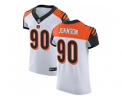 Nike Cincinnati Bengals #90 Michael Johnson White Men Stitched NFL Vapor Untouchable Elite Jersey