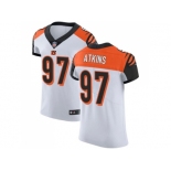 Nike Cincinnati Bengals #97 Geno Atkins White Men Stitched NFL Vapor Untouchable Elite Jersey