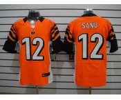 nike nfl jerseys cincinnati bengals #12 sanu orange[Elite]