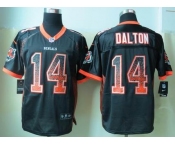 nike nfl jerseys cincinnati bengals #14 dalton black[Elite drift fashion]