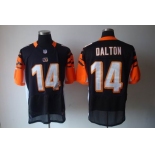 nike nfl jerseys cincinnati bengals #14 dalton black[elite]