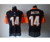 nike nfl jerseys cincinnati bengals #14 dalton black[elite]