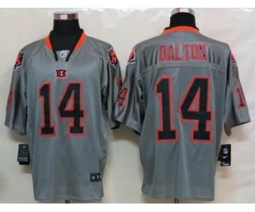 nike nfl jerseys cincinnati bengals #14 dalton grey[Elite lights out]