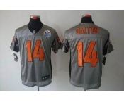 nike nfl jerseys cincinnati bengals #14 dalton grey[Elite shadow 50th Patch]