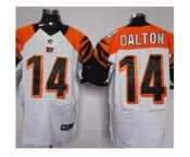 nike nfl jerseys cincinnati bengals #14 dalton white[elite]