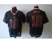 nike nfl jerseys cincinnati bengals #18 green black[Elite lights out]