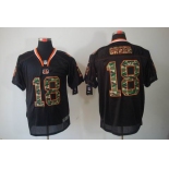 nike nfl jerseys cincinnati bengals #18 green black[camo fashion Elite]