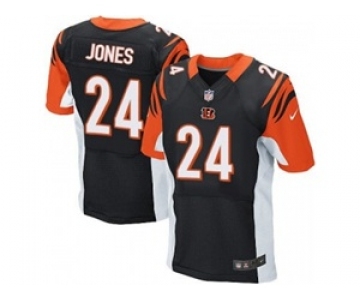 nike nfl jerseys cincinnati bengals #24 adam jones black[Elite]