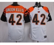 nike nfl jerseys cincinnati bengals #42 green-ellis white[Elite]