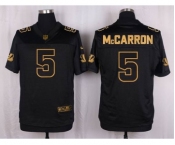 nike nfl jerseys cincinnati bengals #5 mccarron black gold collection[Elite]