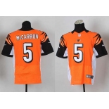 nike nfl jerseys cincinnati bengals #5 mccarron orange[Elite]