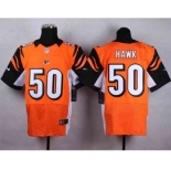 nike nfl jerseys cincinnati bengals #50 hawk orange[Elite]