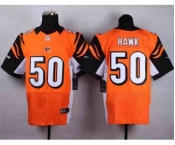 nike nfl jerseys cincinnati bengals #50 hawk orange[Elite]