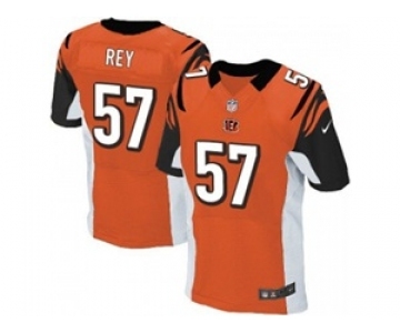 nike nfl jerseys cincinnati bengals #57 vincent rey orange[Elite]