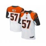 nike nfl jerseys cincinnati bengals #57 vincent rey white[Elite]