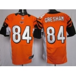 nike nfl jerseys cincinnati bengals #84 gresham orange[Elite]