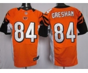 nike nfl jerseys cincinnati bengals #84 gresham orange[Elite]