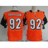 nike nfl jerseys cincinnati bengals #92 harrison orange[Elite]