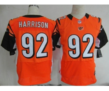 nike nfl jerseys cincinnati bengals #92 harrison orange[Elite]