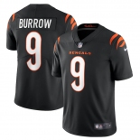 Cincinnati Bengals #9 Joe Burrow Black  Color 2021 NFL Draft Vapor Limited Jersey